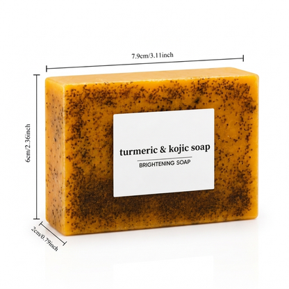 Turmeric Kojic Acid Brightening Soap bar .