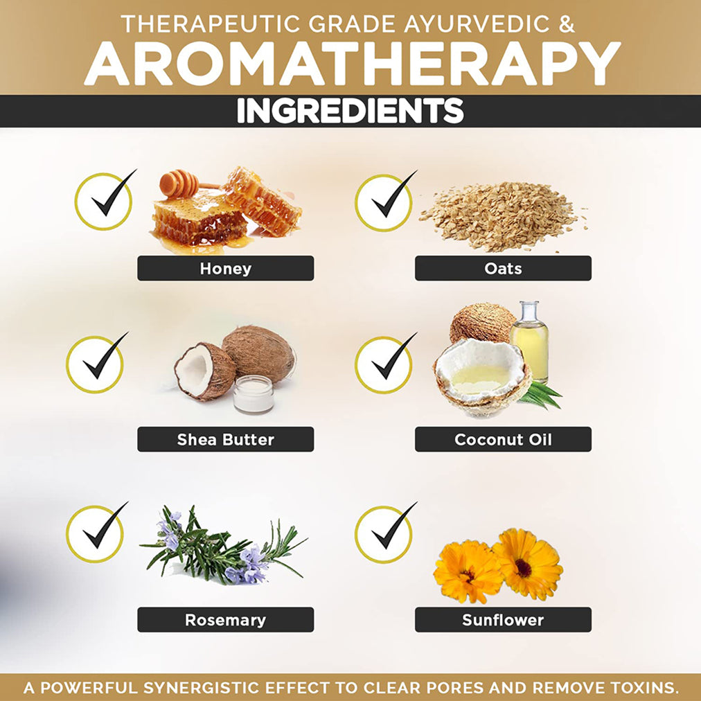 Organic Clove Bud Oatmeal Honey Oat & Shea Butter Soap for Anti Acne