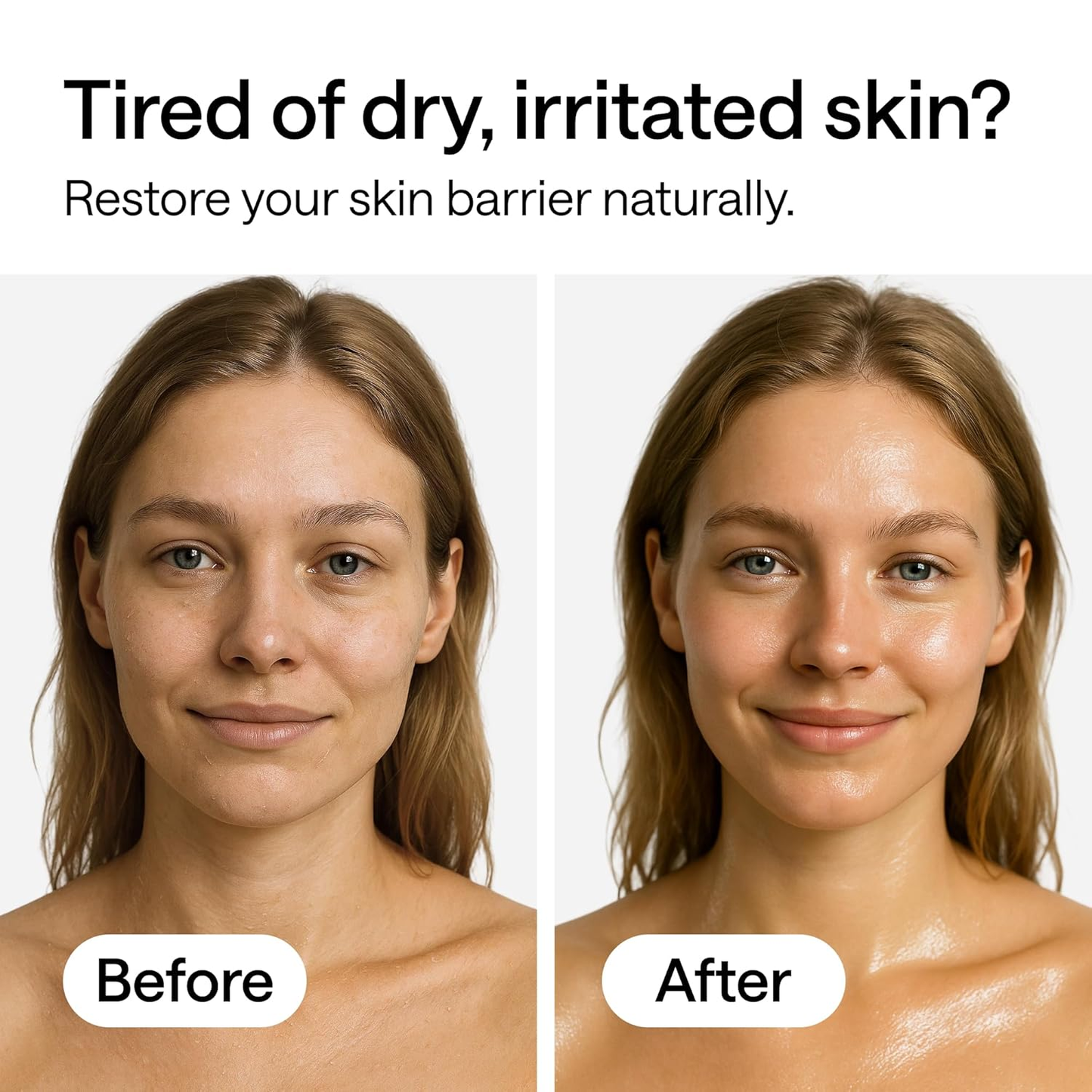 Beef Tallow & Avocado Balm Face & Body Moisturizer with Jojoba & Shea, Deep Hydration for Dry Skin