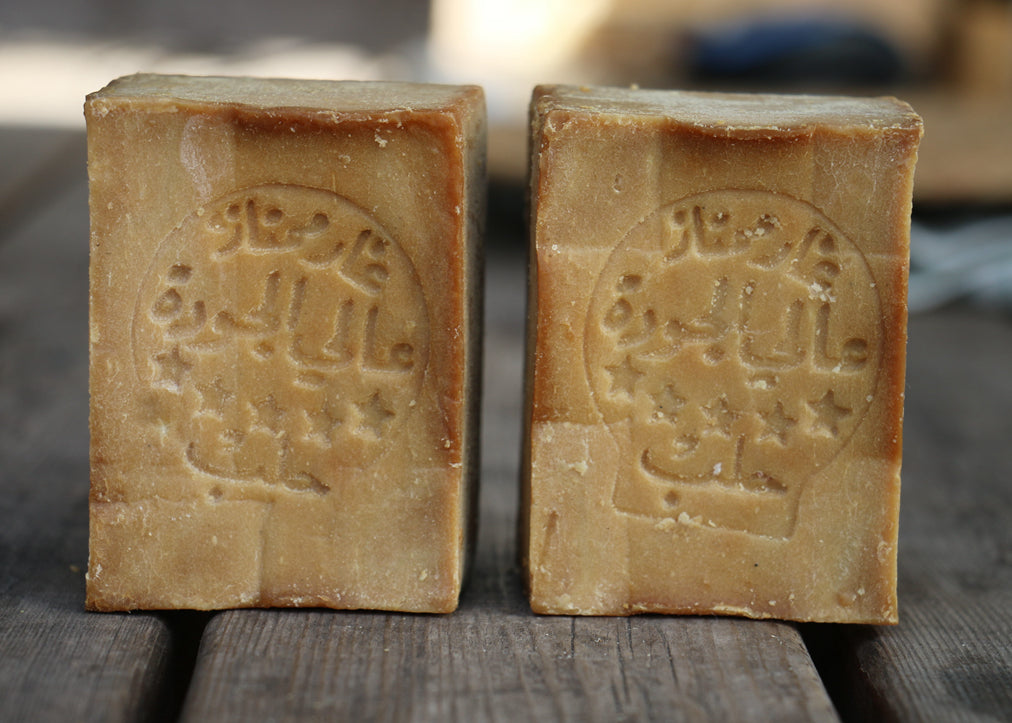 Packing Traditional Production Natural Vegan Laurel Oil and Olive Oil Handmade Aleppo Soap