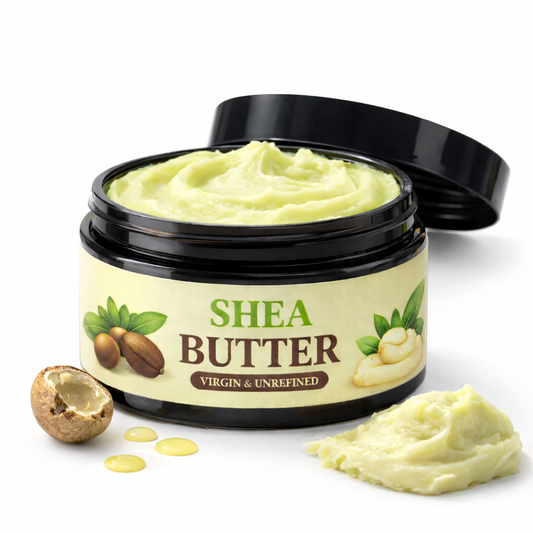 Organic Shea Butter Raw | Anti-Aging Paraben-Free Fragrance-Free Skincare