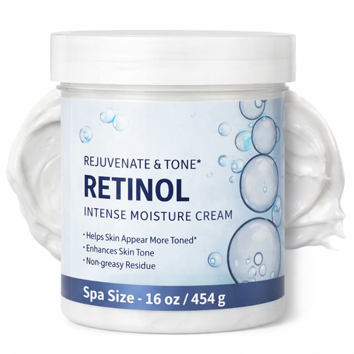 Retinol Intense Moisture Cream Butter for Face Body| Anti Aging Skincare Targets Wrinkles Discoloration & Sun Damage